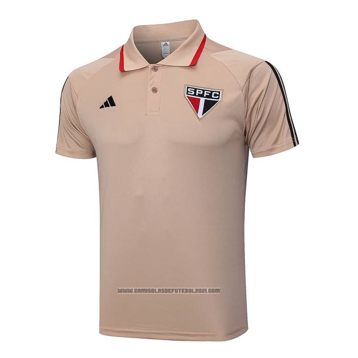 Camisola Polo del Sao Paulo 2023-2024 Amarelo
